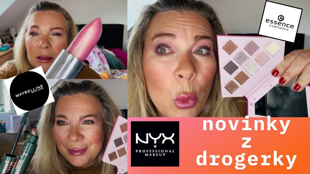 NOVINKY Z Rossmann - NYX, MAYBELLINE, ESSENCE