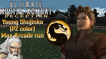 Ultimate Mortal Kombat Deception Young Shujinko(P2 color)MAX arcade run