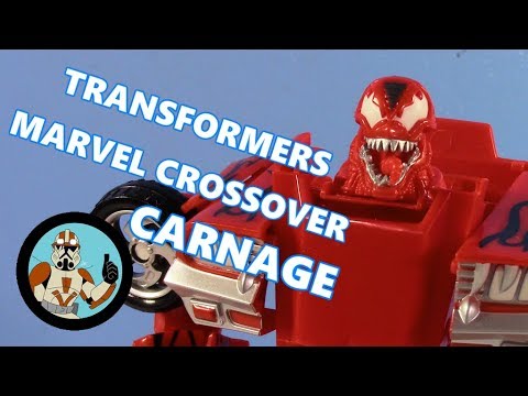 Transformers Marvel Crossovers CARNAGE Jcc2224 Review