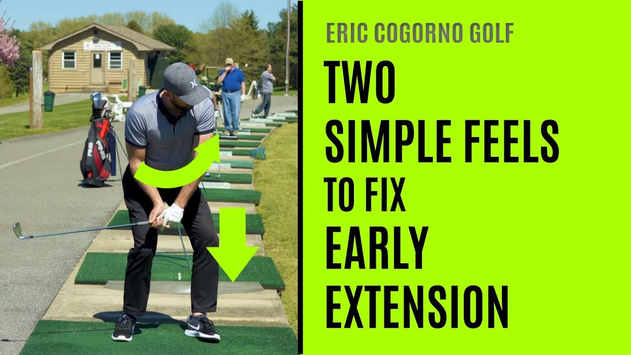 GOLF Two Simple Feels To Fix Early Extension YouTube
