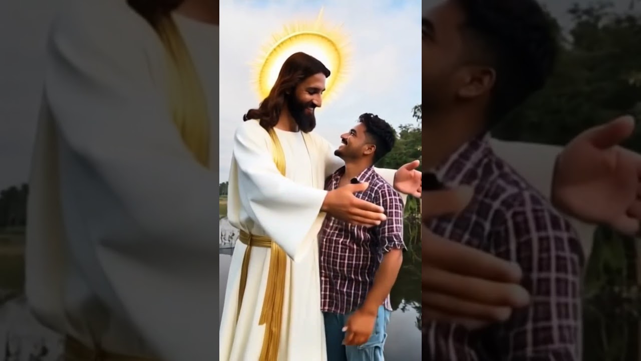 meeting god through AI Generate 