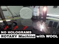 Remove holograms from car paint  rotary machine uklanjanje holograma