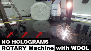 REMOVE HOLOGRAMS from Car Paint ( ROTARY MACHINE )/Uklanjanje Holograma