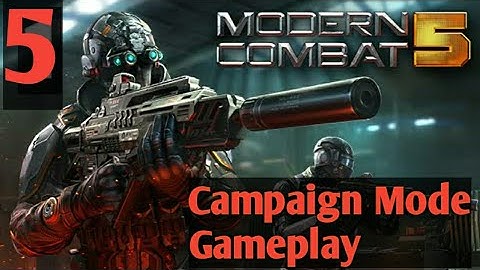 Modern Combat 5: Blackout Android Gameplay || Walkthrough - Part 5 || Chapter 3: Downtown ||