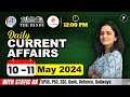 10  11  may current affairs 2024  daily current affairs  current affairs today