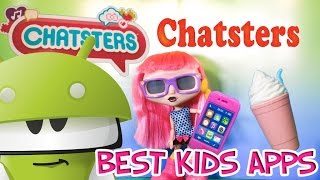 CHATSTERS Интерактивная Кукла Гэбби и Эбби Обзор Приложения для Девочек на Андройд