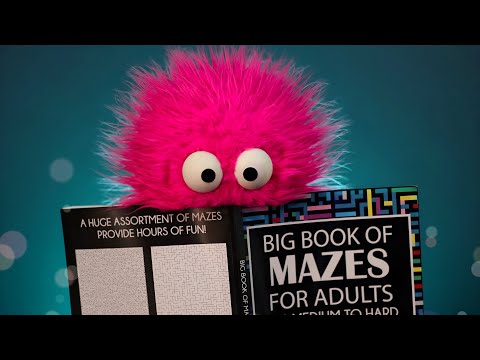 ASMR Solving Maze Puzzles & Tingle Inducing Mouth Sounds 💤🧩
