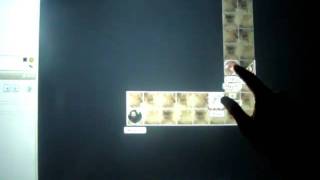 Maptool on foldable multitouch table