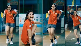 A beautiful girl is playing Badminton in a funny way. #shorts #Badminton #funny #girl #Yt-ERROR ❤️❤️