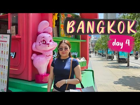 Last Day in Bangkok: Siam Square, Coffee Shop, Gentle woman