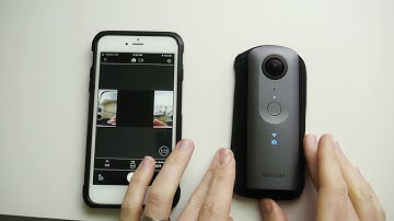 Ricoh Theta V: Connecting to Your Smart Phone