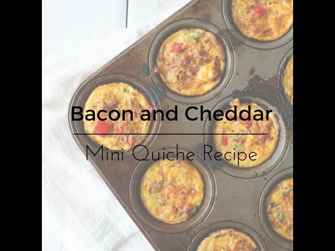 Bacon And Eggs Mini Quiche