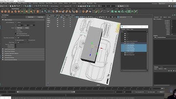 Tutorial: Maya Car Modeling Part 1 - Template