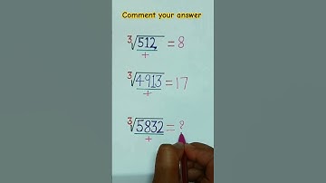 Cube root tricks | Easy way to find cube root #maths #trending #viral #cuberoottrick #vedicmaths