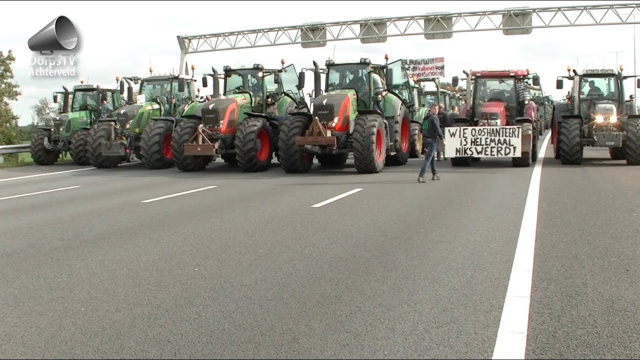 Boerenprotest vanuit Stoutenburg 16 oktober 2019 YouTube