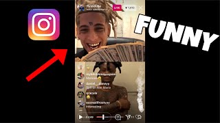 SaedeMario TROLLS FlySoljia on IG Live (FUNNY)