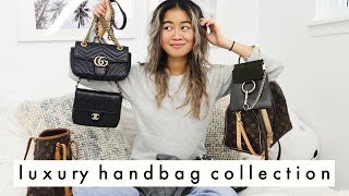 My Luxury Handbag Collection! | louis vuitton, dior, chloe, vintage and more!