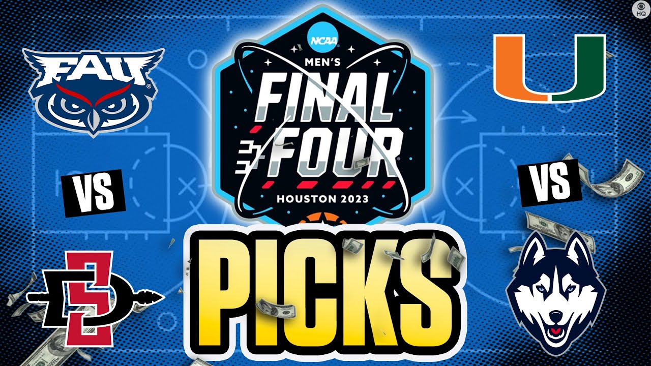 2023 Men's Final Four BETTING PREVIEW Expert PICKS for NCAA Tournament