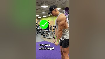 Tricep Pushdown Mistake (STOP DOING THIS!)
