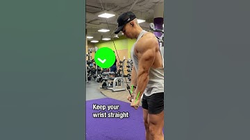 Tricep Pushdown Mistake (STOP DOING THIS!)