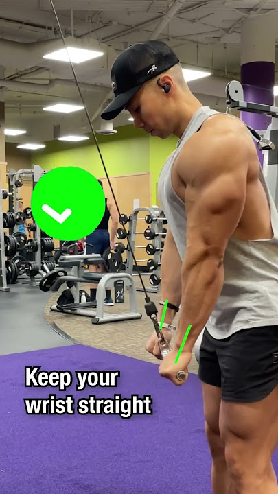 Tricep Pushdown Mistake (STOP DOING THIS!)