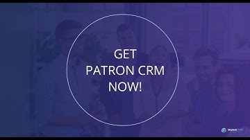 PATRON CRM - Laravel Customer Relationship Management Software