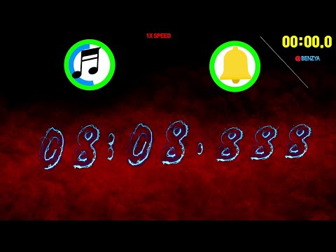 8 minute 8 second 888 millisecond countdown timer  alarm🔔