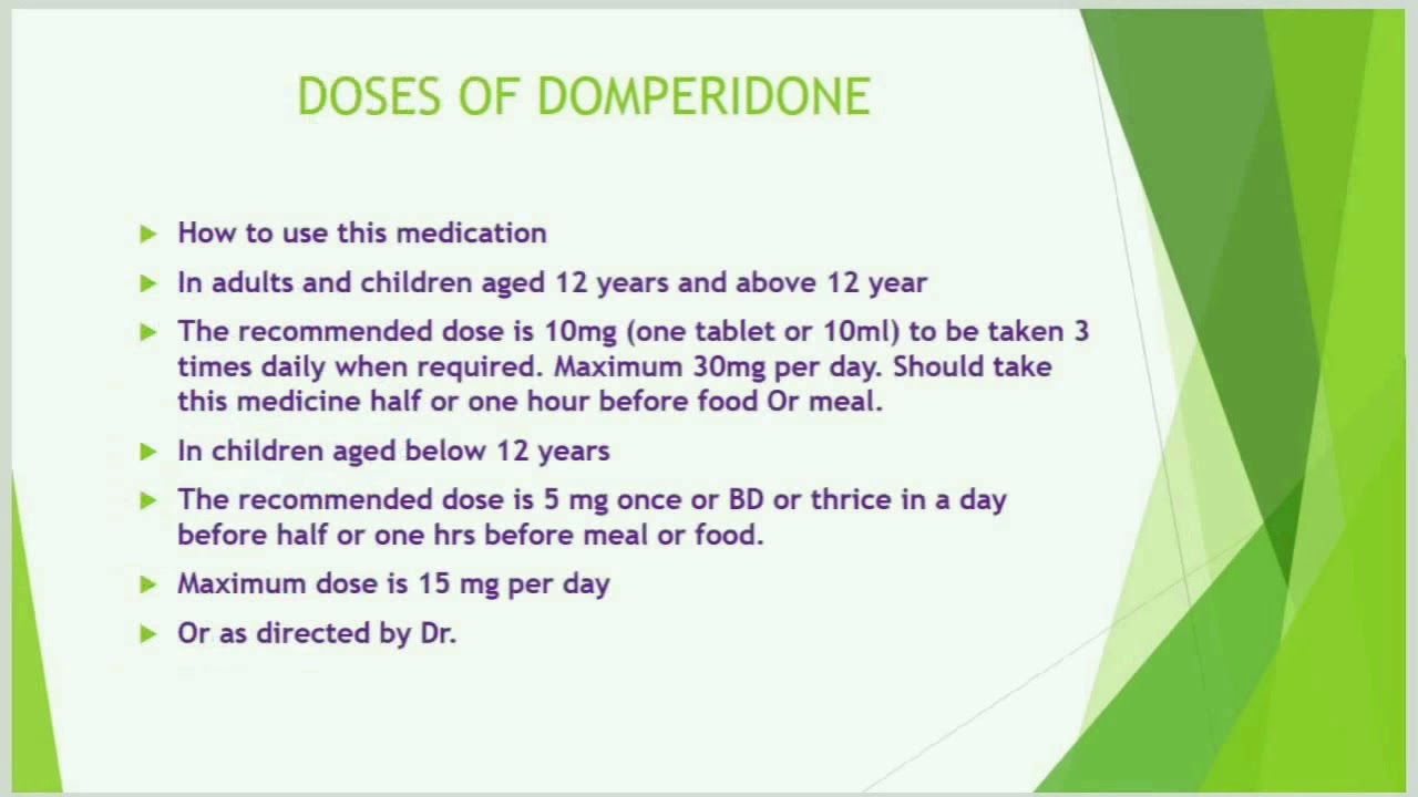 USES AND SIDE EFFECTS OF DOMPERIDONE DRUG IN ENGLISH - YouTube