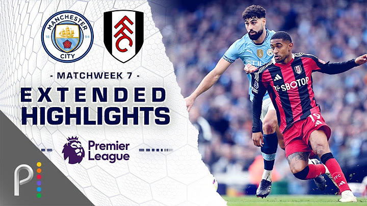 Manchester City v. Fulham | PREMIER LEAGUE HIGHLIGHTS | 10/5/2024 | NBC Sports