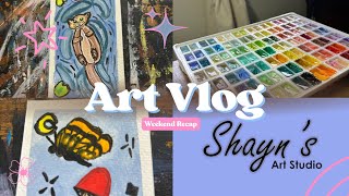 Weekend in My Life as a Part-Time Artist Making Hand-Painted Bookmarks