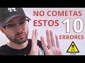 Los 10 PEORES ERRORES DE LOS PROGRAMADORES PRINCIPIANTES (evitalos viendo este vídeo)  💀 🚫