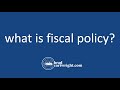 What is Fiscal Policy?  |  Fiscal Policy Explained  |  Overview  |  IB Macroeconomic