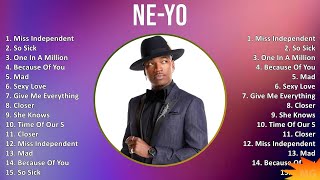 Ne-Yo 2024 MIX Grandes Exitos - Miss Independent, So Sick, One In A Million, Because Of You