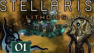Triple Genius | Stellaris: Lithoids Species Pack | #01 | Let’s Play Gameplay | Grand Admiral