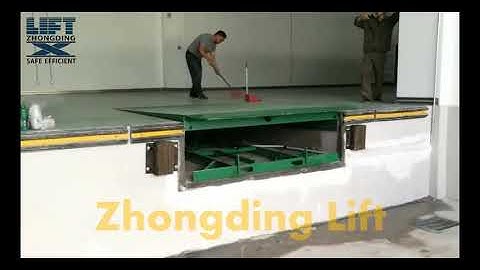 Fixed Hydraulic Dock Leveler Dock Rmap for Warehouse