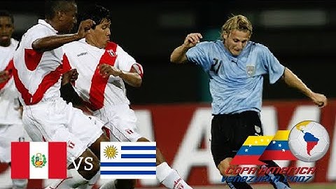 Perú vs Uruguay (3-0) Resumen Copa América 2007