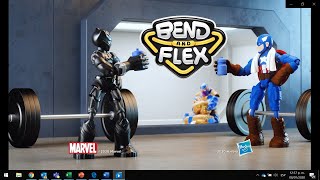 Hasbro México | Capitán América y Black Panther VS Thanos | Bend and Flex