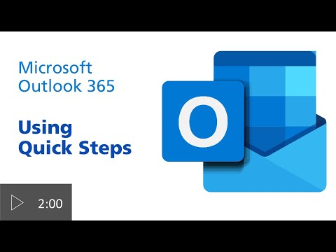 Quick Steps in Outlook