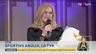 Canotajul a strălucit la Gala Sportului Românesc 2023 (TVR Info)