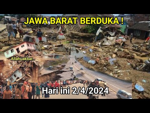 Baru Terjadi Jawa Barat Berduka! Gempa Hari ini 2/4/2024, Gempa Jabar hari ini! BmkgTerkini