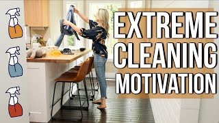 EXTREME MESS STAY AT HOME MOM CLEANING MOTIVATION