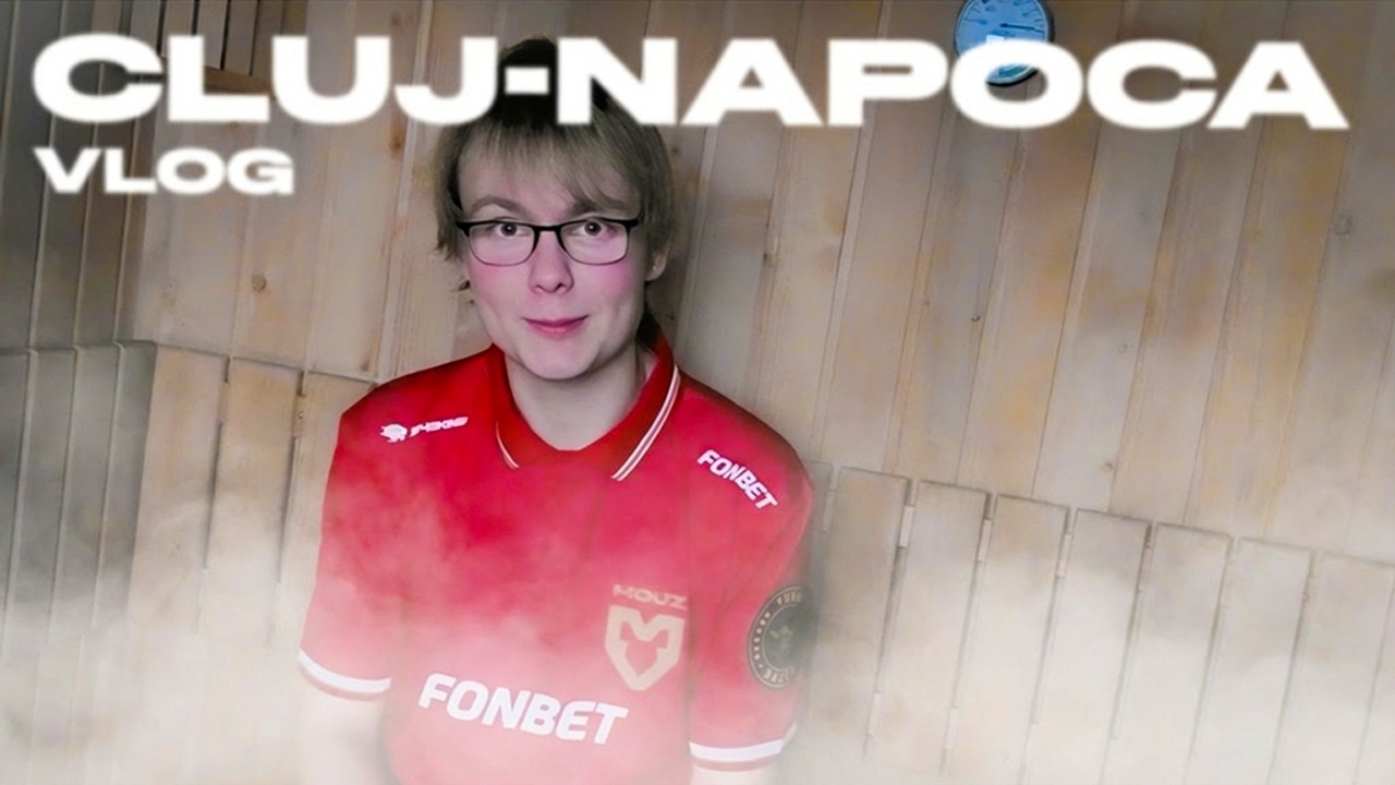 Сауна на арене?? | PGL Клуж-Напока 2025 Влог 1