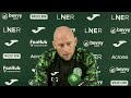 David Gray's Press Conference | Dundee United vs Hibernian | William Hill Premiership