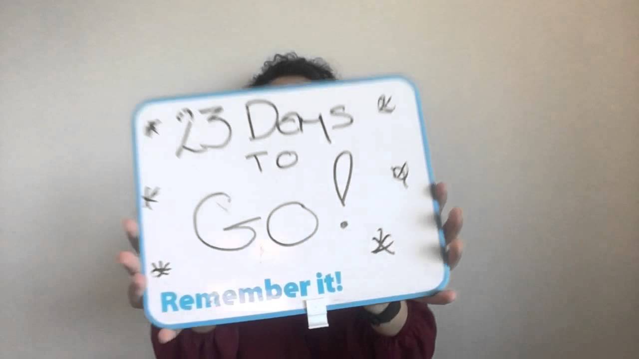 23 Days To Go