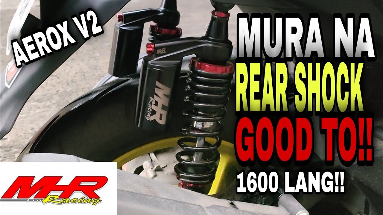 REAR SHOCK NA MURA | AEROX MHR RACING - YouTube