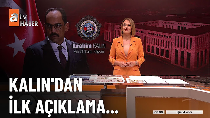 MİT'in yeni başkanı İbrahim Kalın! - atv Haber 6 Haziran 2023