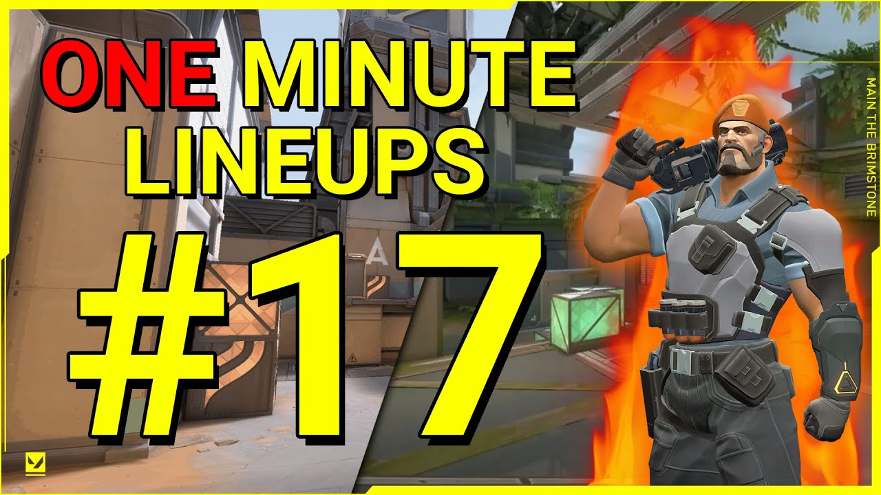 One minute lineups #17 | Fracture B Site Default | From B Arcade | Valorant 