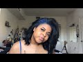 Billie Eilish Inspired Electric Blue roots on natural hair using Olaplex | Thugvil