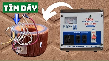 Cách Tìm Dây Khi Chế Ổn Áp Thành Cục Sạc Ắc Quy