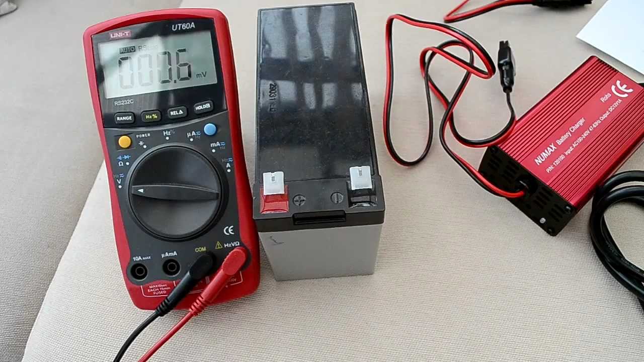 Sealed lead acid battery charging - requested - YouTube